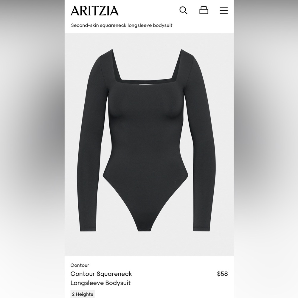 Babaton Longsleeve Bodysuit